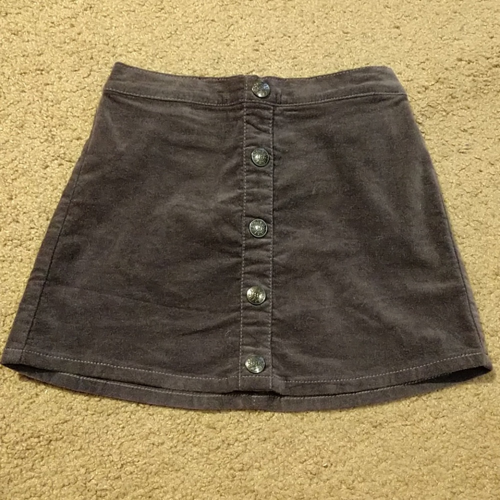 Toddler girls button front skirt size 4T